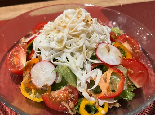 豆腐サラダ
